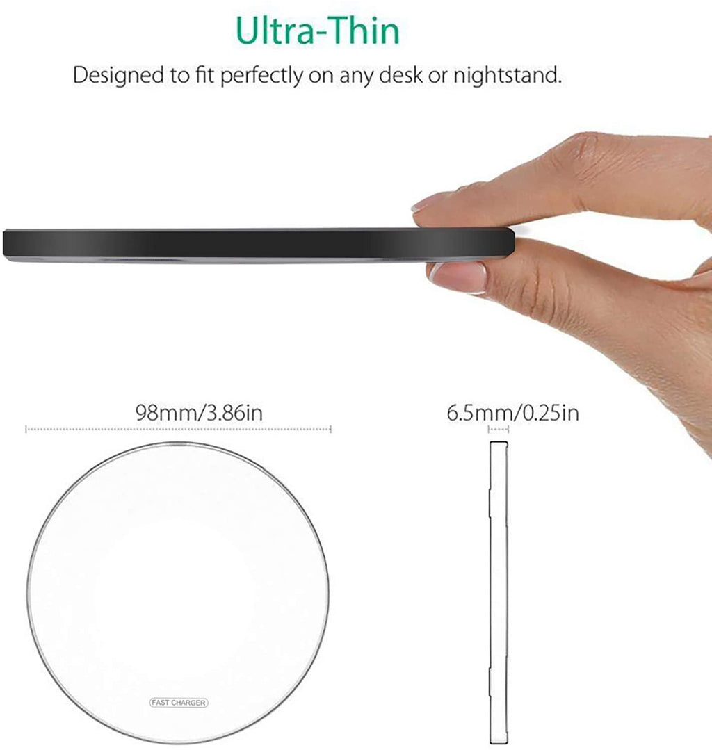 15W Smart Portable Phone Fast Charger Wireless Charger
