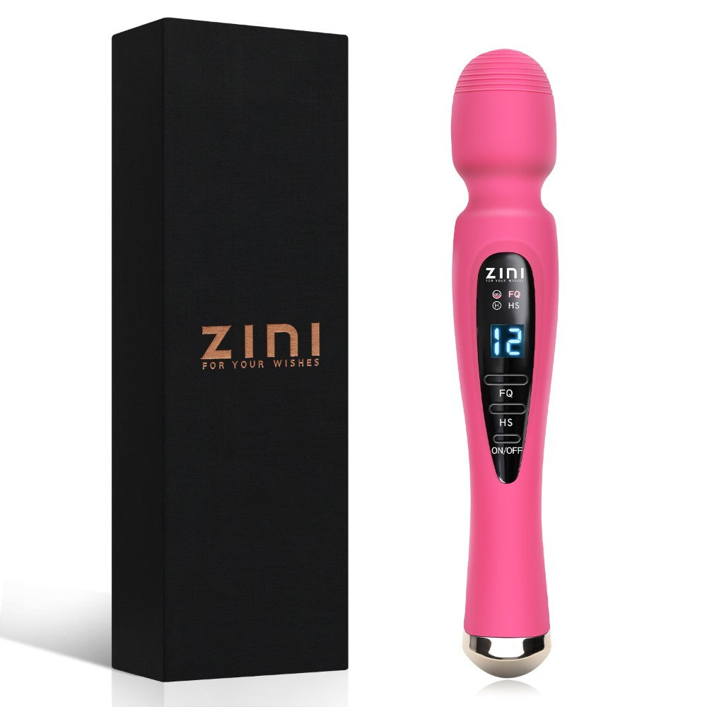 Rechargeable Personal Massager, 12 Modes Massager, Quiet Personal Massager For Women, Digital Display Personal Massager For Women Neck, Shoulder, Back Pain Relief