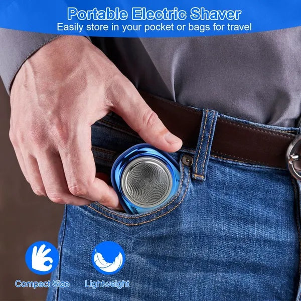 Portable Electric Shaver With LED Digital Display Type-C Rechargeable