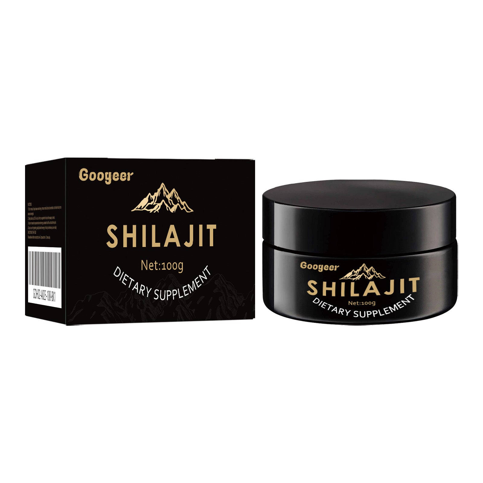 Googeer Organic Shilajit Dietary Supplement Body Care Solution