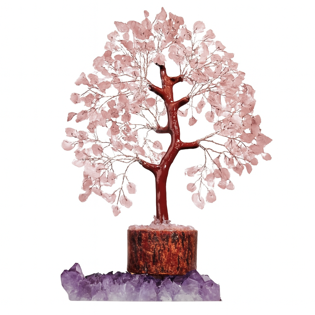Light Pink Crystal Tree